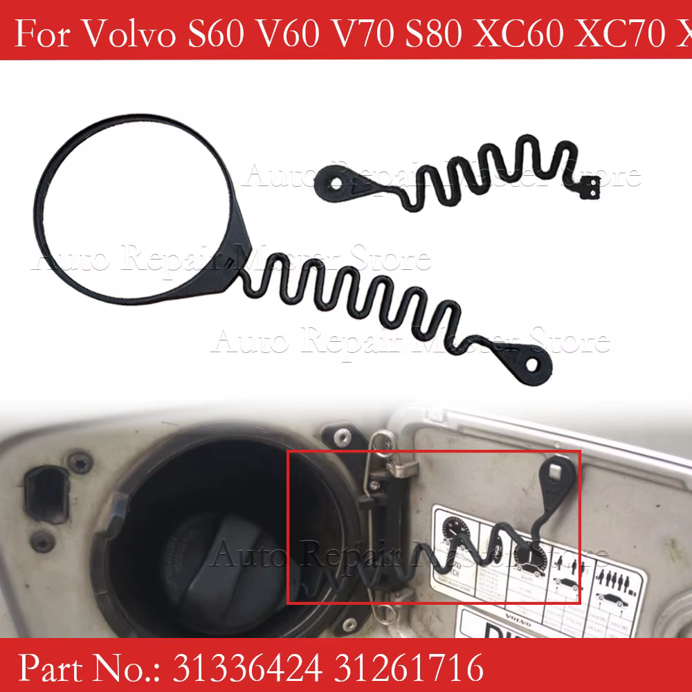 Volvo 31336424 Cable de retención del tapón de combustible - imagen 2