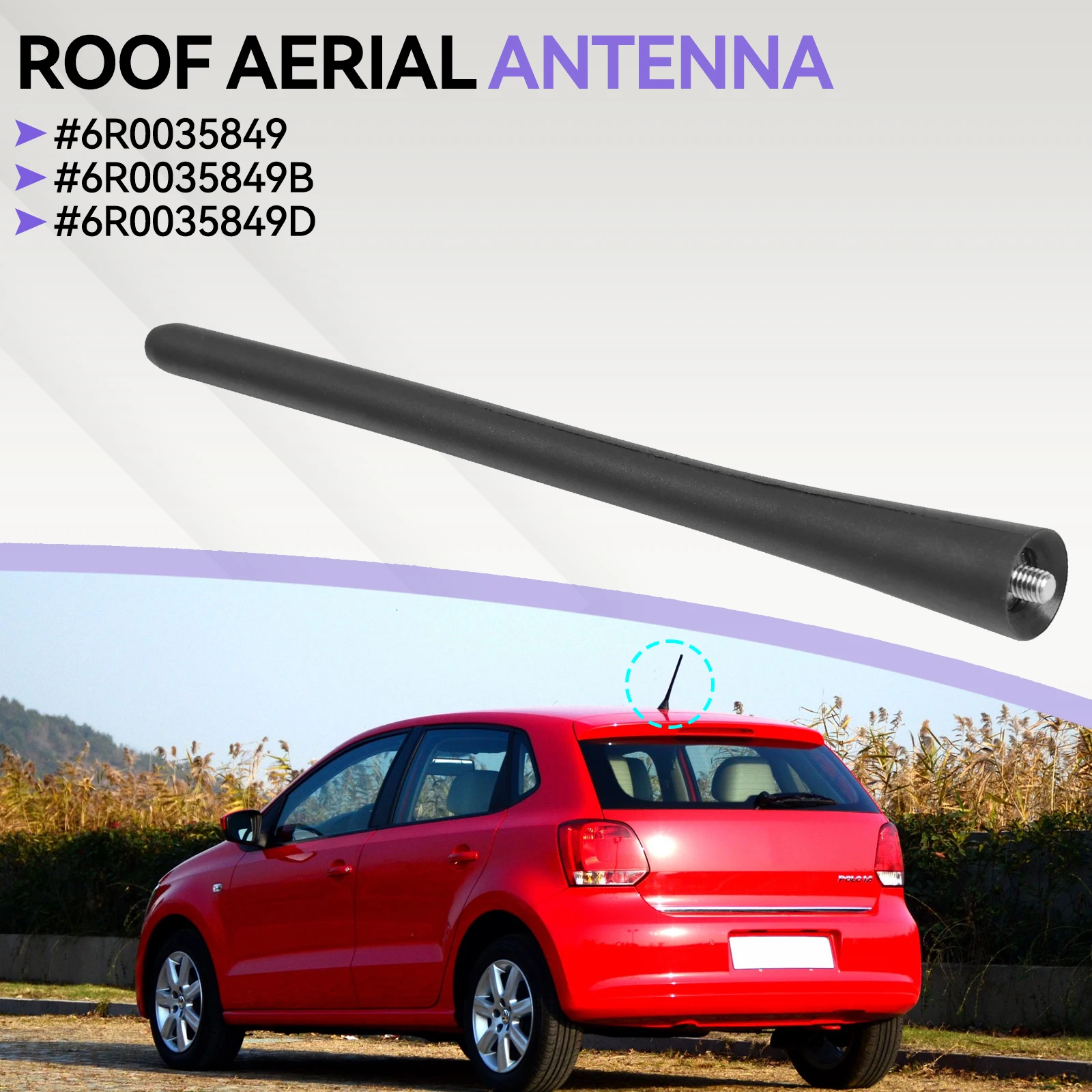 Antena montada en vehículo