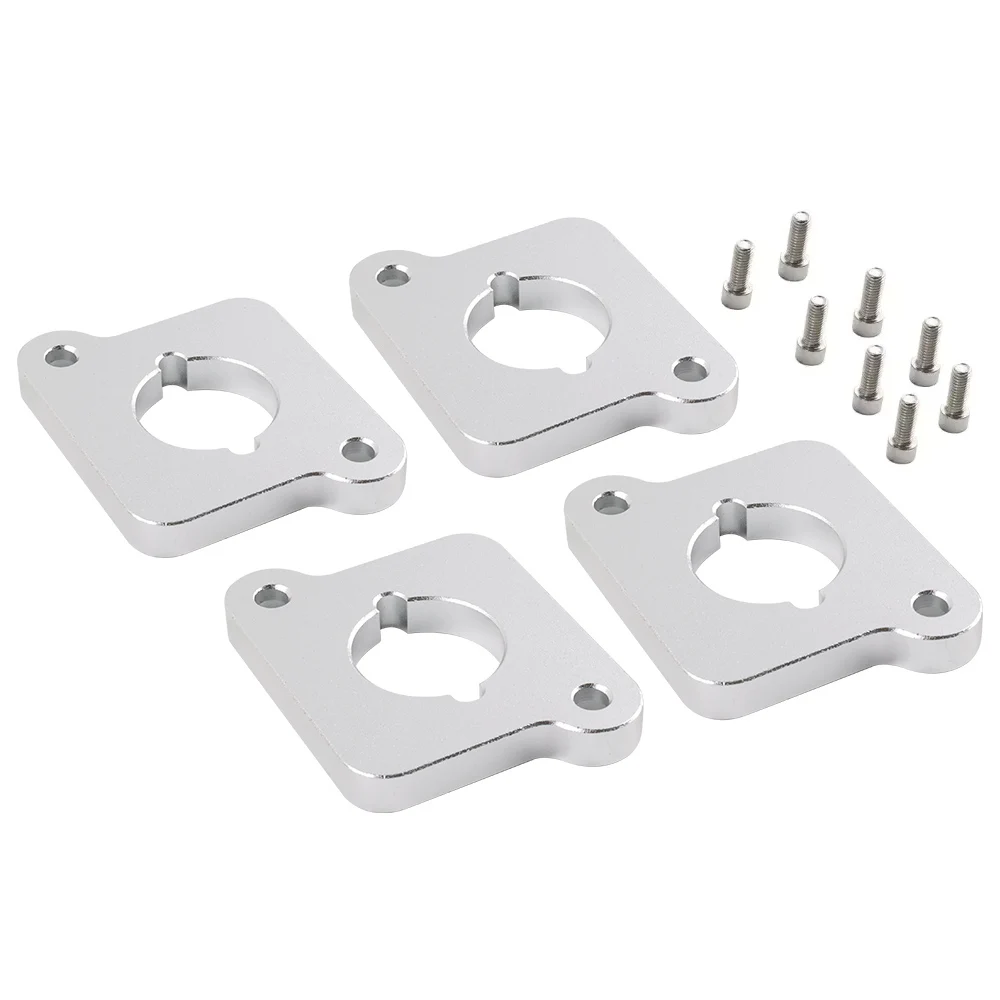 Placas adaptadoras de aluminio billet mecanizadas por CNC