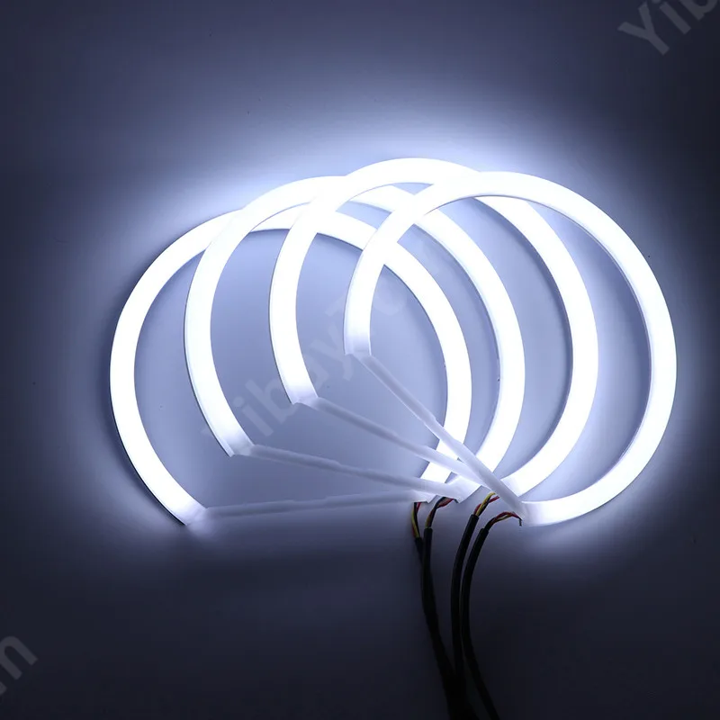 Kit Ojos de Ángel LED SMD Blanco Brillante para BMW E36 E38 E39 E46 - imagen 4