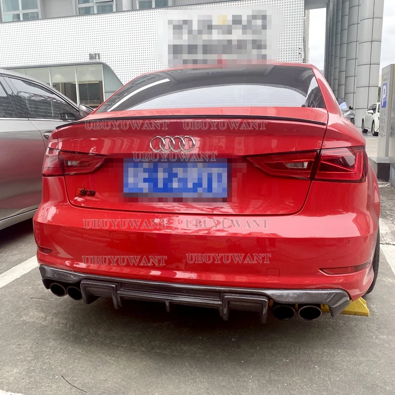 Perfil del difusor de fibra de carbono para Audi A3