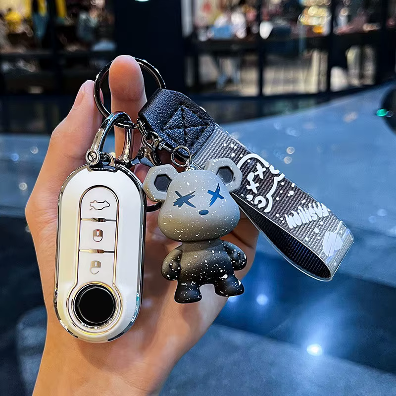 Detalle de la funda para llave