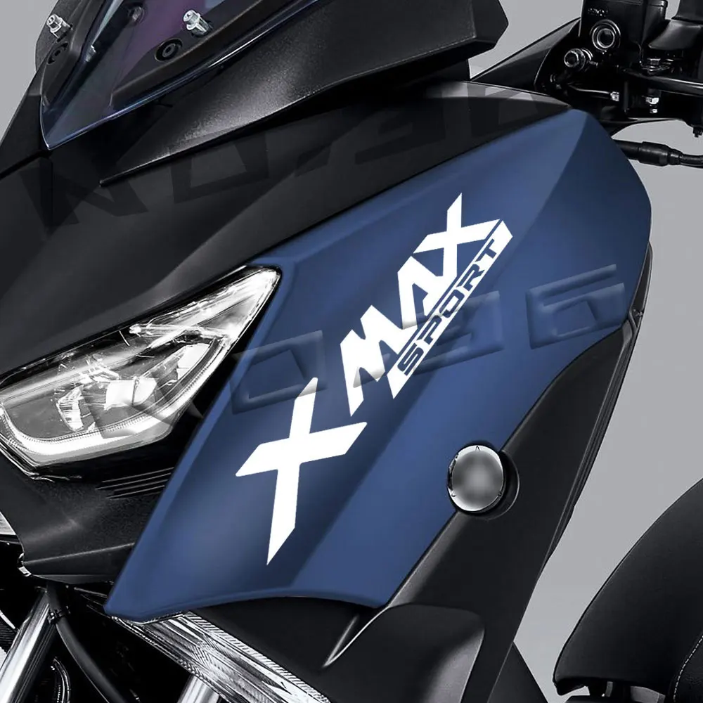 Pegatinas FRANZEY para carenado frontal de Yamaha XMAX