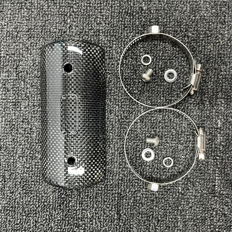 Protector térmico YOSHI antiescaldado para tubo de escape moto