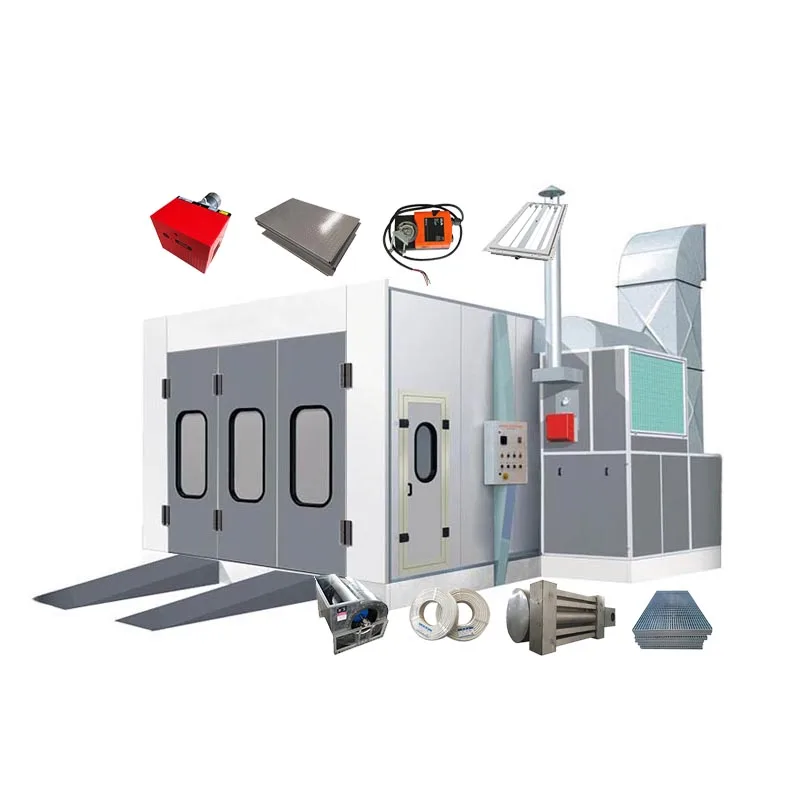 Proveedor profesional personalizado, exportador experiente, cabina de pulverización, pintura para coche, sala limpia para hornear - imagen 3