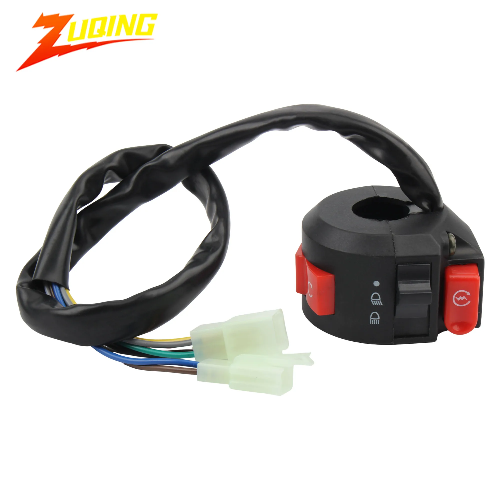 Interruptor de manillar 3 funciones para ATV Pit Bike Buggy Go Kart
