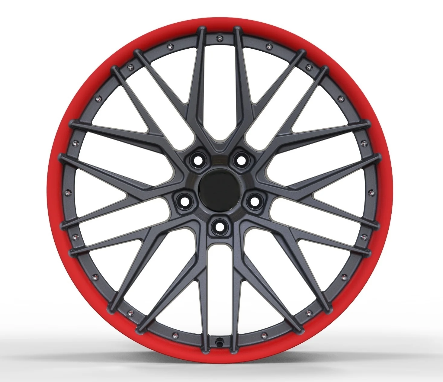 5x130 ruedas 19 20 21 22 pulgadas llantas de ruedas de coche de pasajeros forjadas de aleación escalonada para Porsche Cayenne GTS 9Y1 Macan Panamera - imagen 5