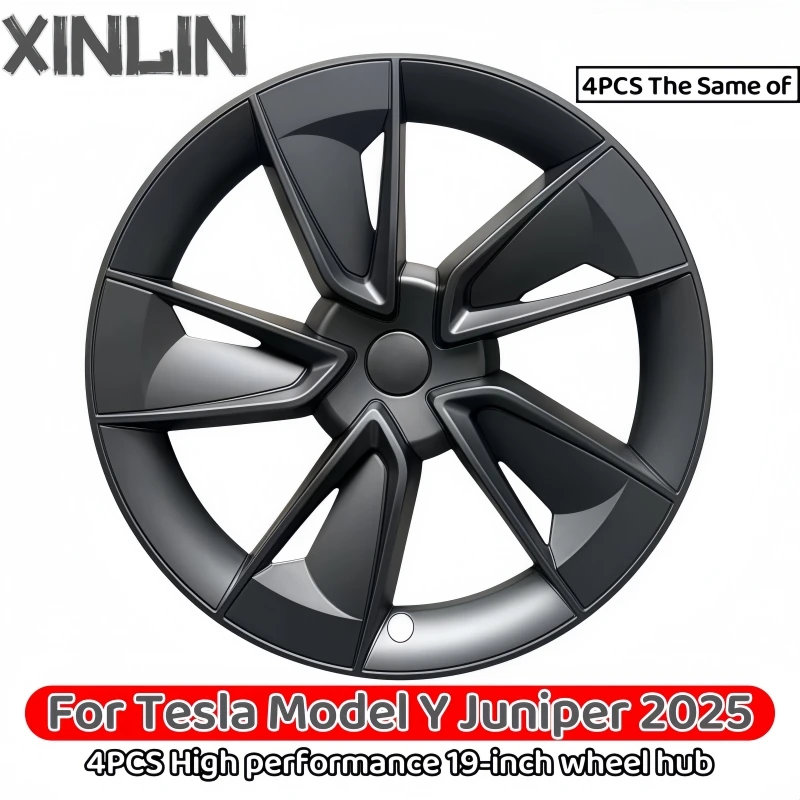 Cubre ruedas XINLIN 19 pulgadas para Tesla Model Y Juniper 2025