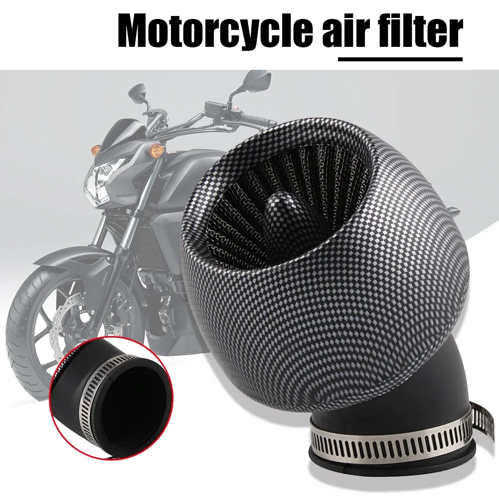 Filtro aire carbono deportivo universal 70-200cc Honda Kawasaki Yamaha - imagen 3