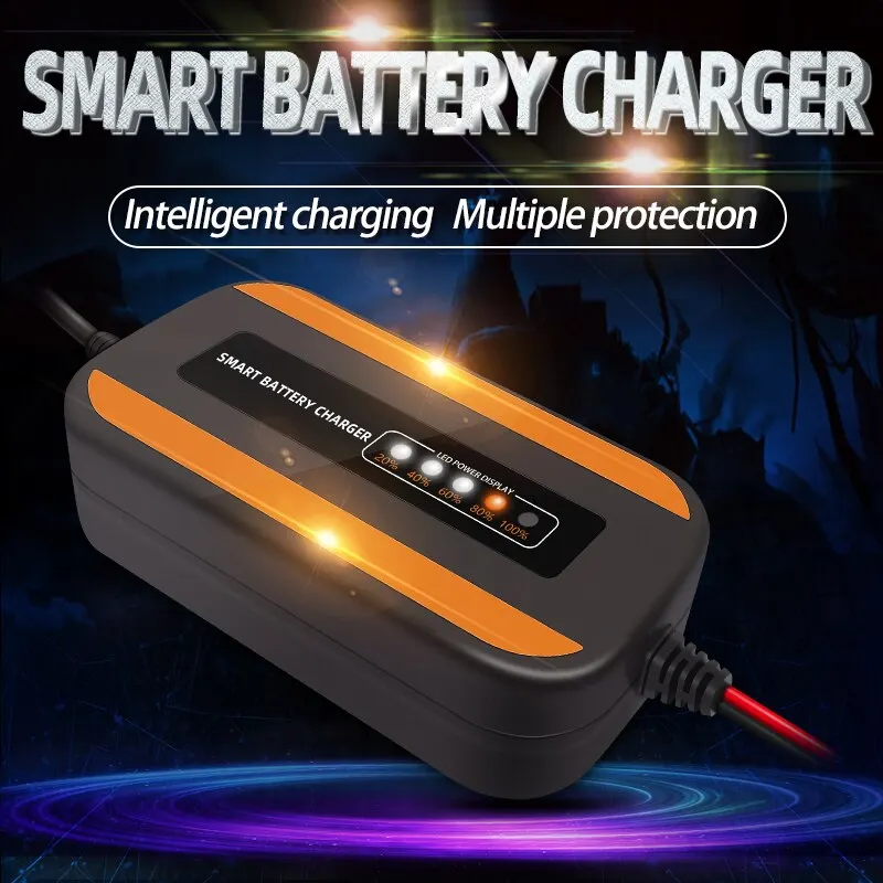 Cargador automático 6/12 V 2 A para baterías de coche y moto - imagen 3