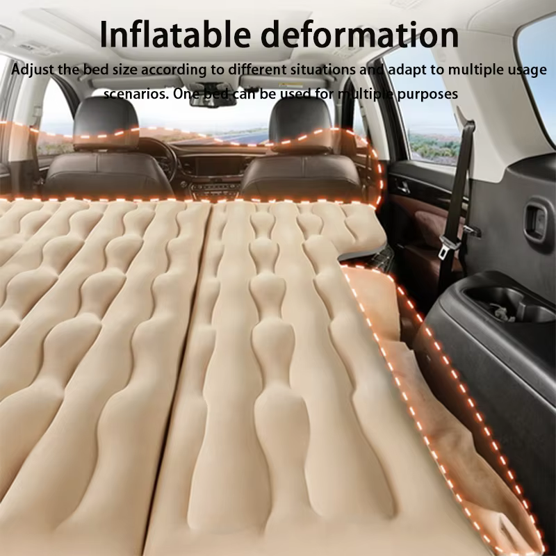 Colchón hinchable para coche plegable para viajar y acampar - imagen 4