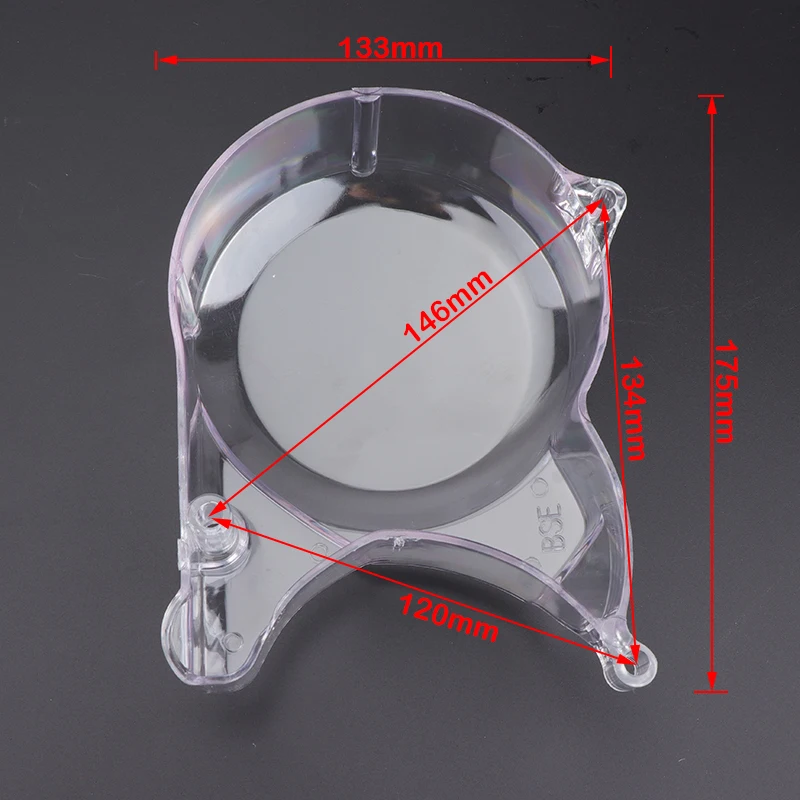 Tapa estator transparente Lifan YX Zongshen – Pit Bike horizontal - imagen 2