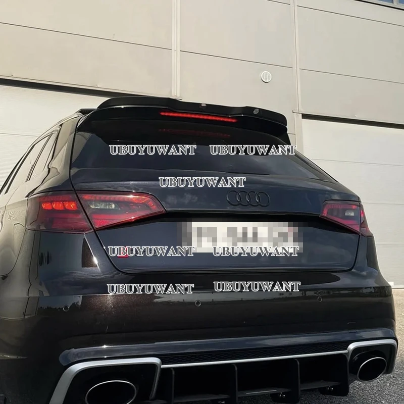 Spoiler de techo ABS para Audi A3/S3 8V, 5 puertas (2013-2018) - imagen 3