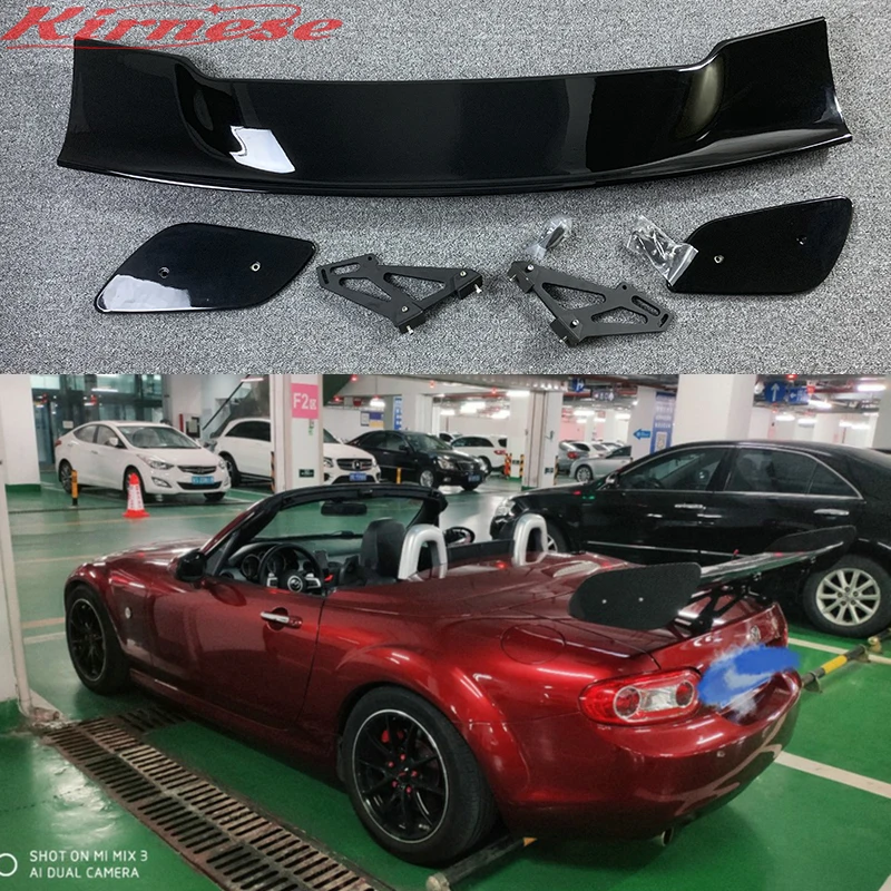 Cubierta ABS techo trasero y alerón de maletero MX-5 RX-8 sin pintar