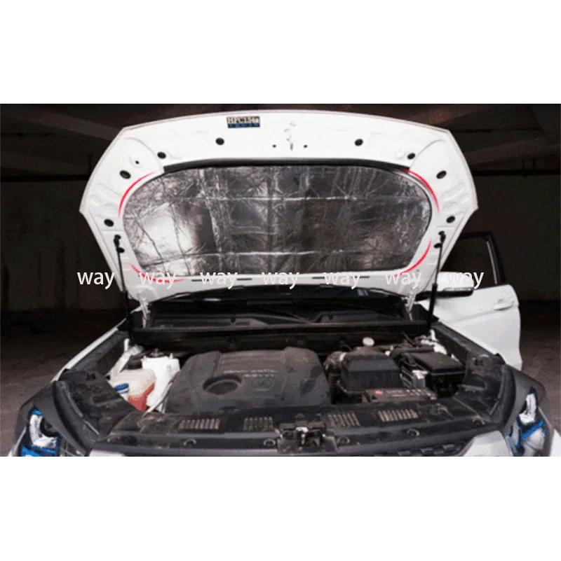 50X200Cm 5/10/15Mm estera amortiguadora automática ruido Motorkap aislamiento de aislamiento para pegatina de Motor Kap - imagen 3