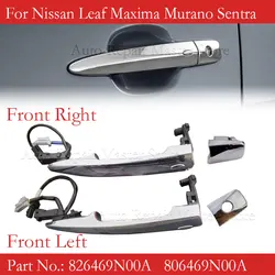 Manijas puerta exterior cromadas delanteras Nissan Leaf Maxima Murano