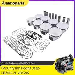 Juego de segmentos 5.7 V8 para Chrysler, Dodge, Ram y Jeep