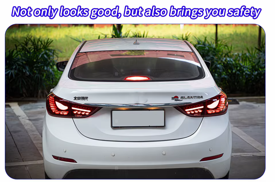 Luces traseras LED dinámicas para Hyundai Elantra 2012-2016
