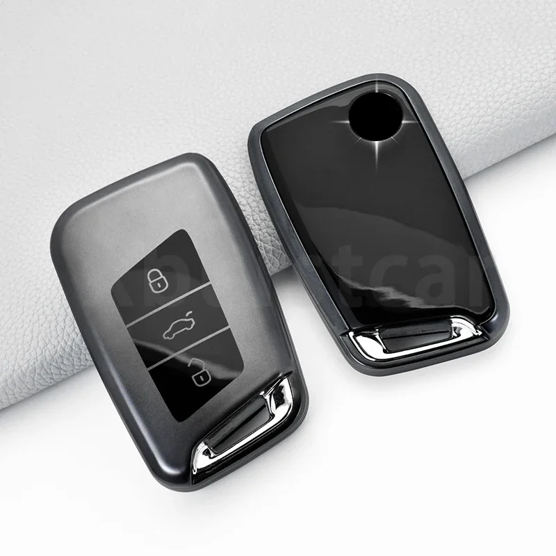 Funda llave TPU transparente VW Passat B8 y Skoda Superb A7 - imagen 5