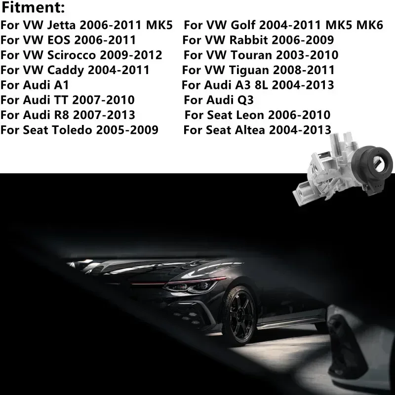 Interruptor de encendido 1K0905851 VW Golf MK5 MK6 Jetta Audi A3 Q3 - imagen 2