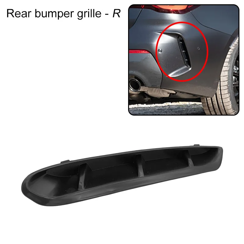 Para 4 Coupe G22 G23 M SPORT rejilla de parachoques trasero delantero cubierta de tapa de gancho de ojo de remolque de aire plástico ABS LH 51129854826 51127497096 - imagen 3