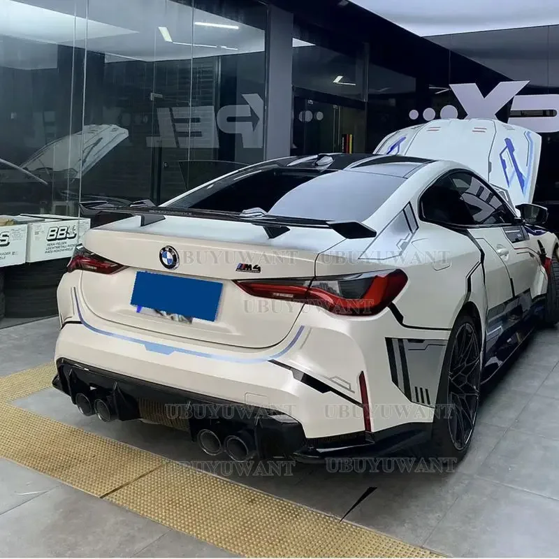 Alerón de maletero en fibra de carbono estilo GT para BMW M3/M4 - imagen 5