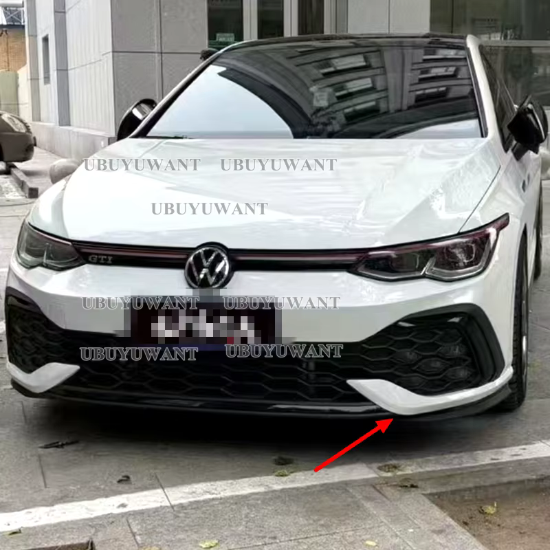 Kit canard y divisor delantero VW Golf MK8 GTI R-Line 2020+ - imagen 2