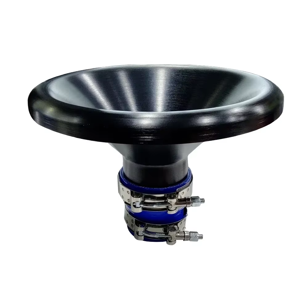 Kit bocina turbo universal 2,5" con manguera silicona y abrazadera - imagen 4