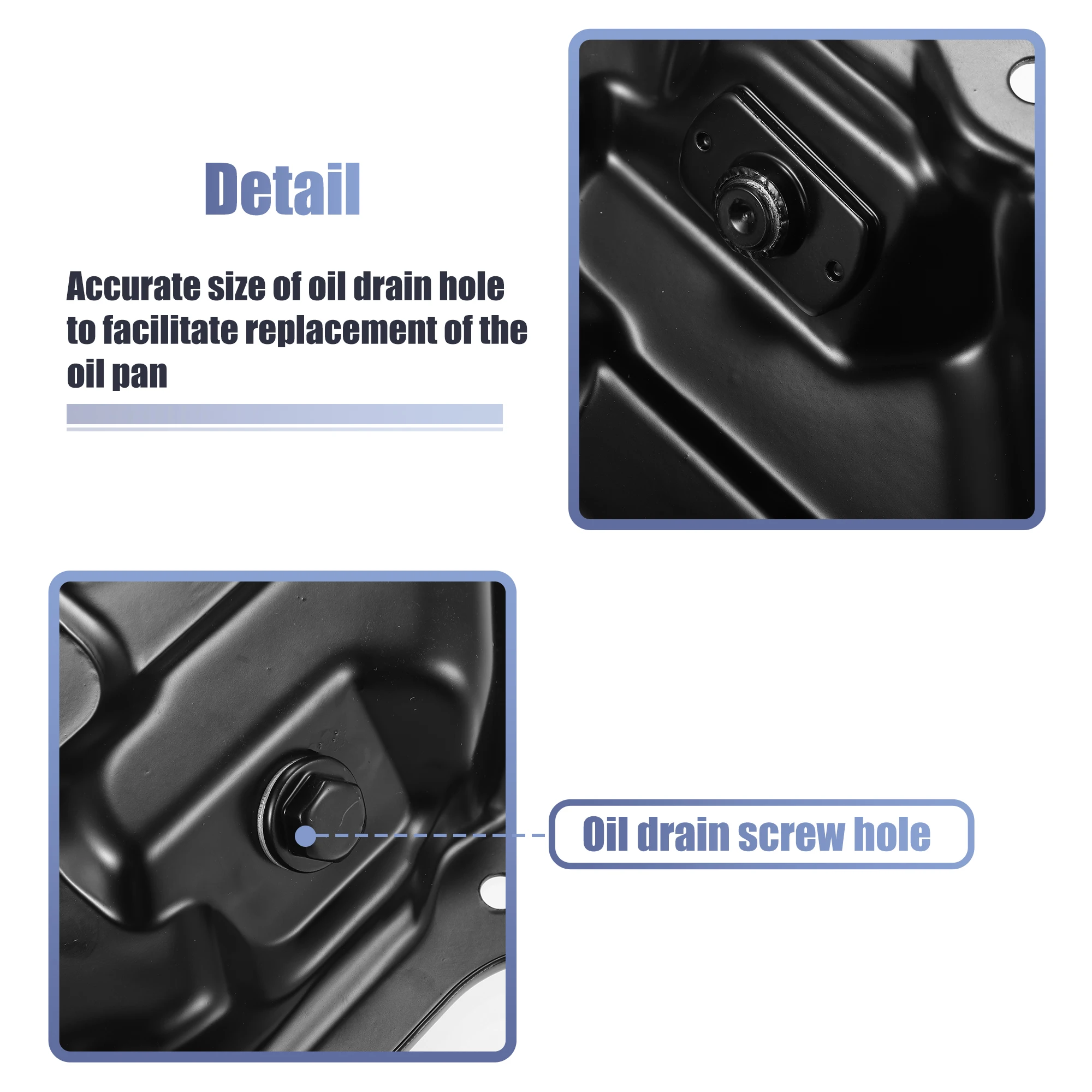 UXCELL Cárter de aceite 111103RC0C para Nissan Sentra 2013-2019 - imagen 3
