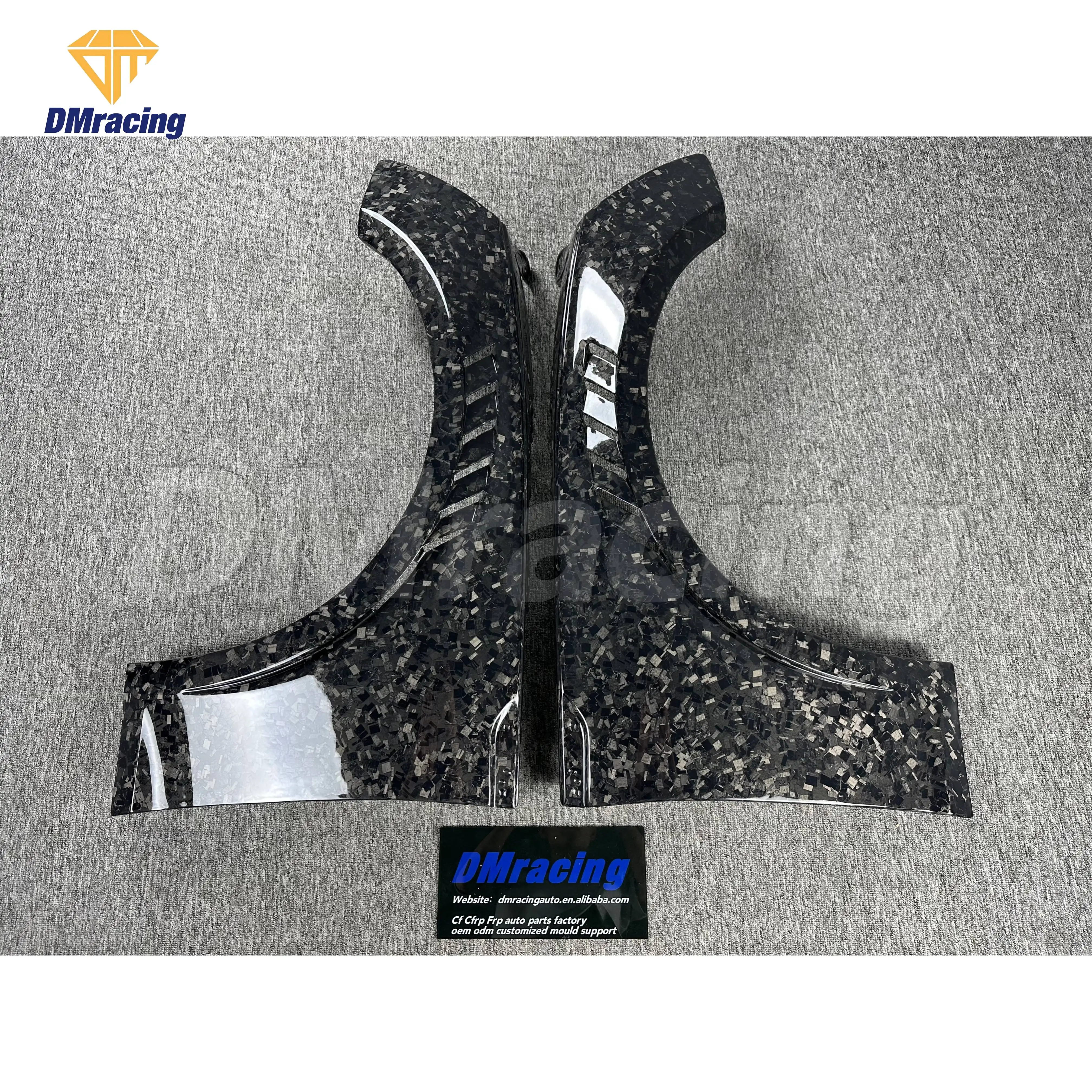 Guardabarros delantero de fibra de carbono forjado estilo Karbel para A5 S5 B9 B9.5 2017-2020 - imagen 2