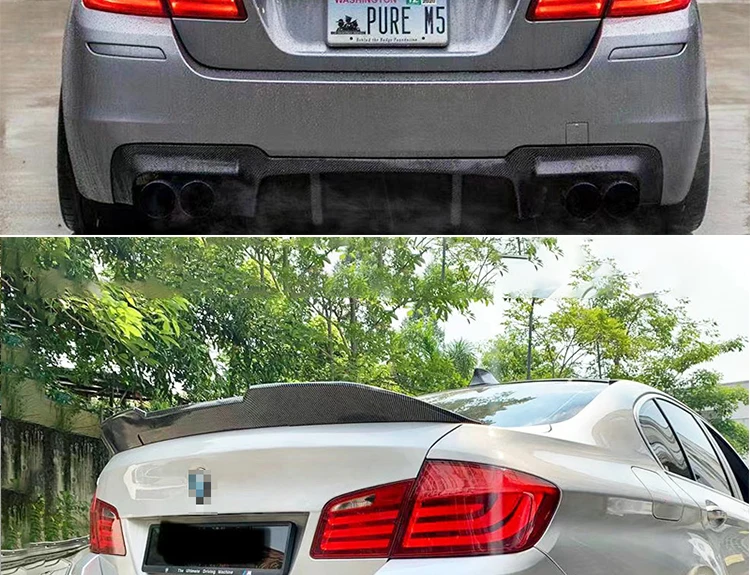 Alerón BMW 5 Series - Vista nocturna