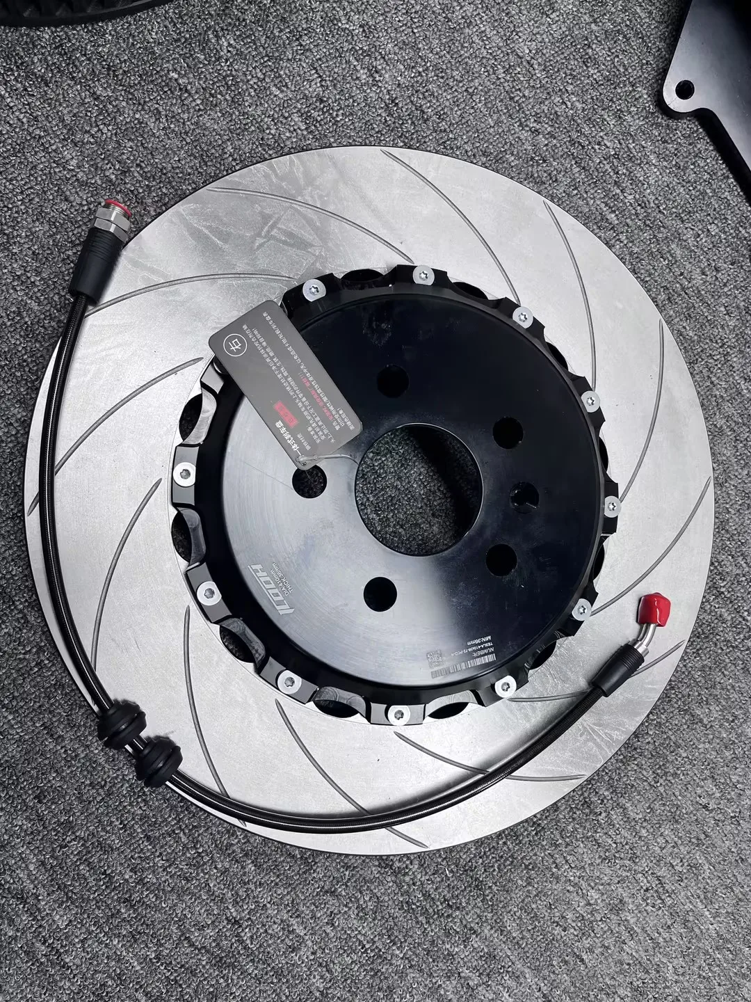 Discos de freno ranurados ICOOH 380x34mm para BMW E92 M3