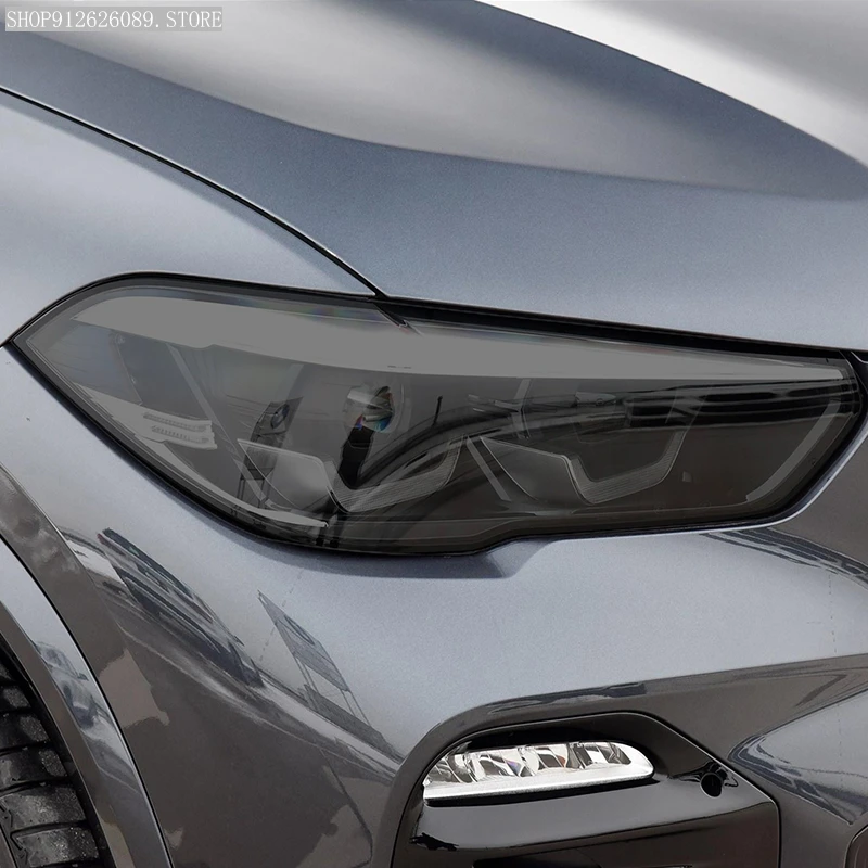 Película protectora faros tintado negro ahumado TPU – BMW X5 E70 F15