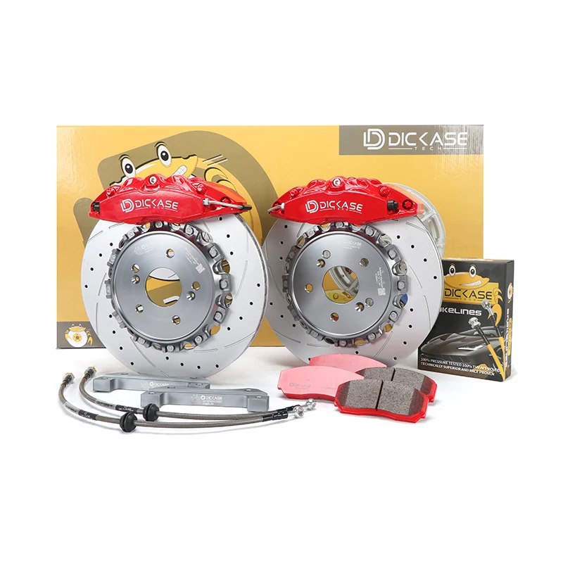 Kit pinza freno 4 pistones KOKO + disco ventilado 330mm BMW E36