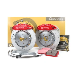 Kit pinza freno 4 pistones KOKO + disco ventilado 330mm BMW E36