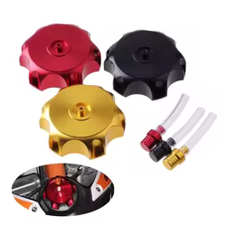 Tapón de depósito CNC ventilado para moto Honda Yamaha KTM Suzuki