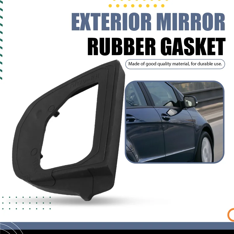AB56-Junta de goma para espejo exterior Formercedes Fora Forb Class W169 W245 almohadilla de goma para espejo retrovisor - imagen 4