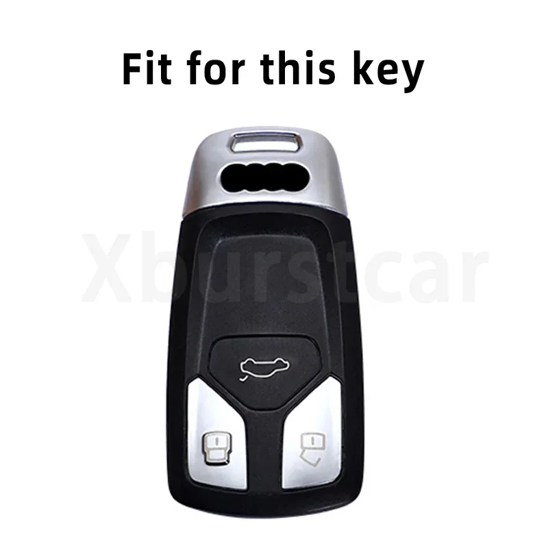 Funda llave Audi TPU compatible A4 B9, A5, Q5 y Q7 - imagen 2