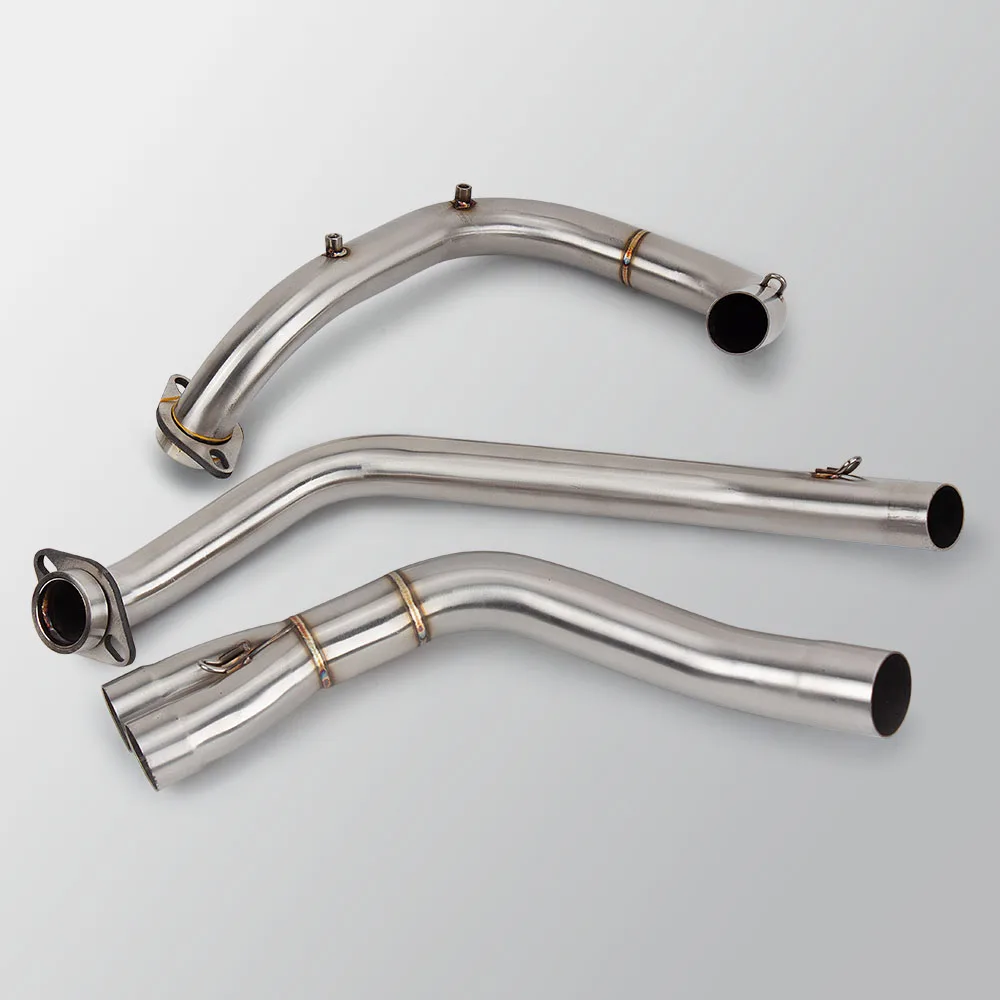 Escape inoxidable Honda Transalp 650 – Colector y silenciador - imagen 3