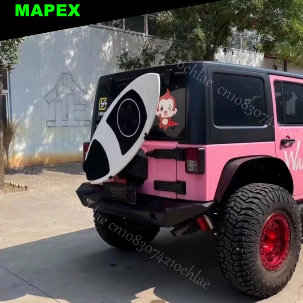 Soporte tablas surf Jeep Wrangler JK JL portaequipajes techo 2007-2024