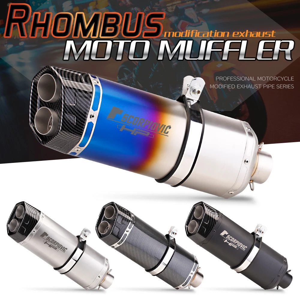 Silenciador escape universal moto – Yamaha NMAX/TMAX, R3 y NC750X - imagen 2