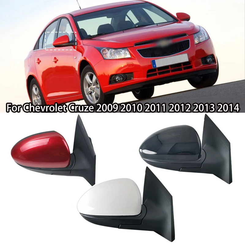 Espejos retrovisor izquierdo y derecho Chevrolet Cruze 2009-2016