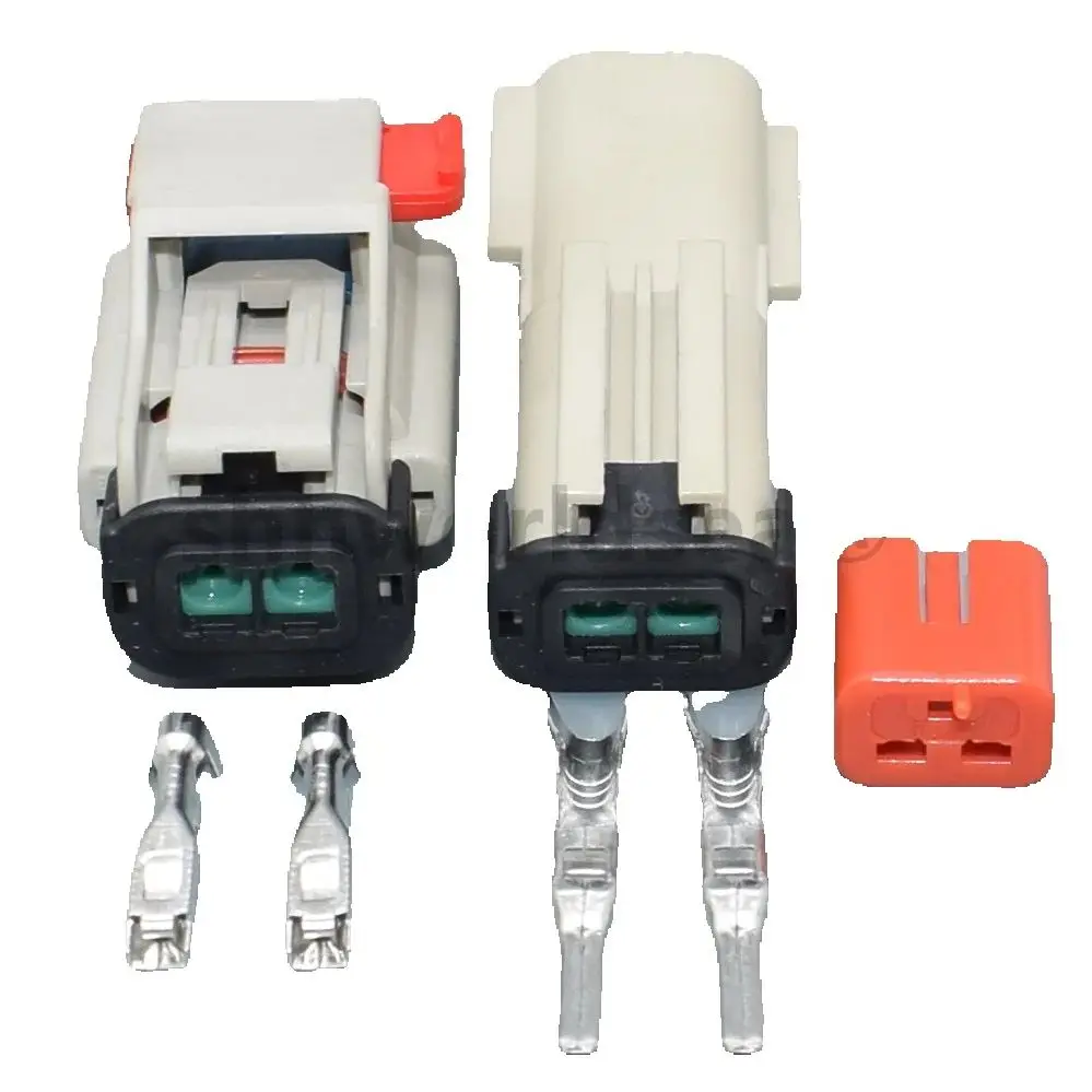 Shhworldsea-enchufe de faro eléctrico de 2 pines, conector automotriz impermeable 54200210 54200206 para Benz Chrysler