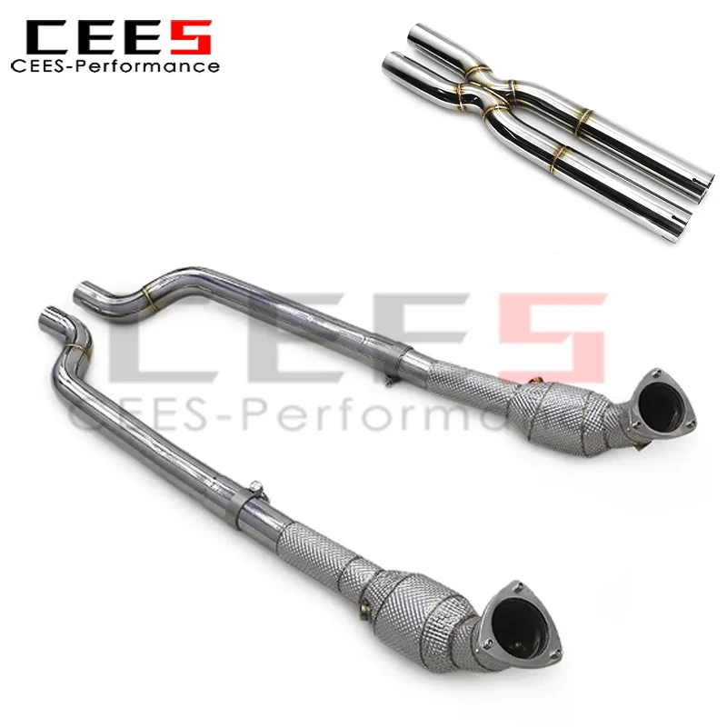 Downpipe Cees con catalizador – Maserati Gran Turismo 4.2/4.7 (2008-2023) - imagen 3