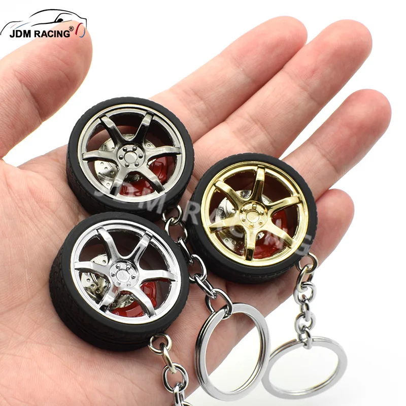 Llavero metal disco freno coche – diseño único y duradero - imagen 4
