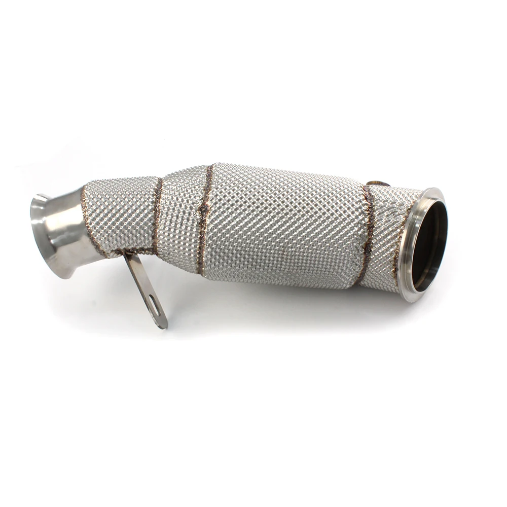 Downpipe DN55 instalado en BMW M2 F87