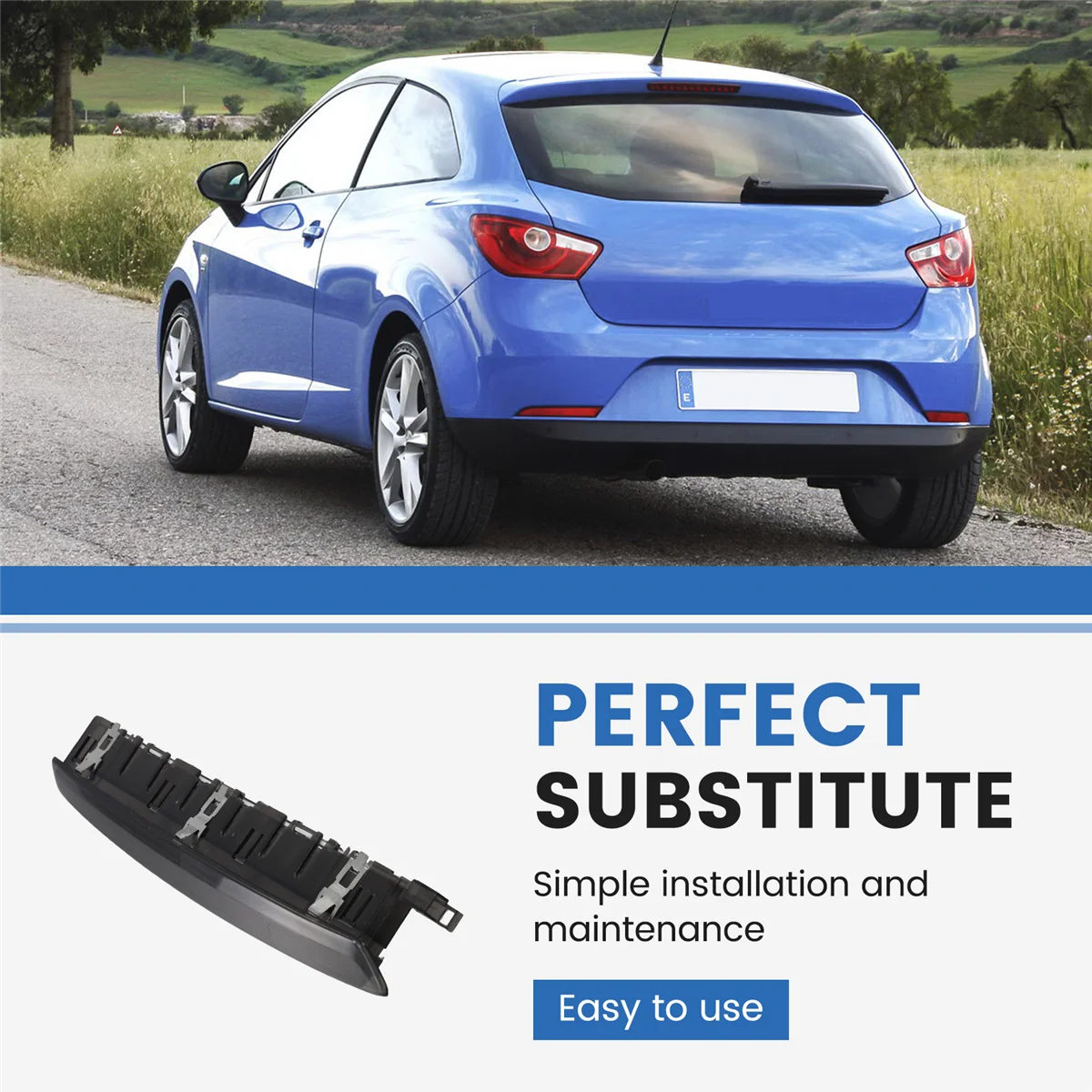 Luz de freno LED 6J0945097A para Seat Ibiza y Leon - imagen 2