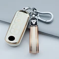 white with keychain