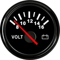 Black -8-16 V