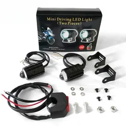 Faros LED largos y cortos bicicleta eléctrica 12-80V